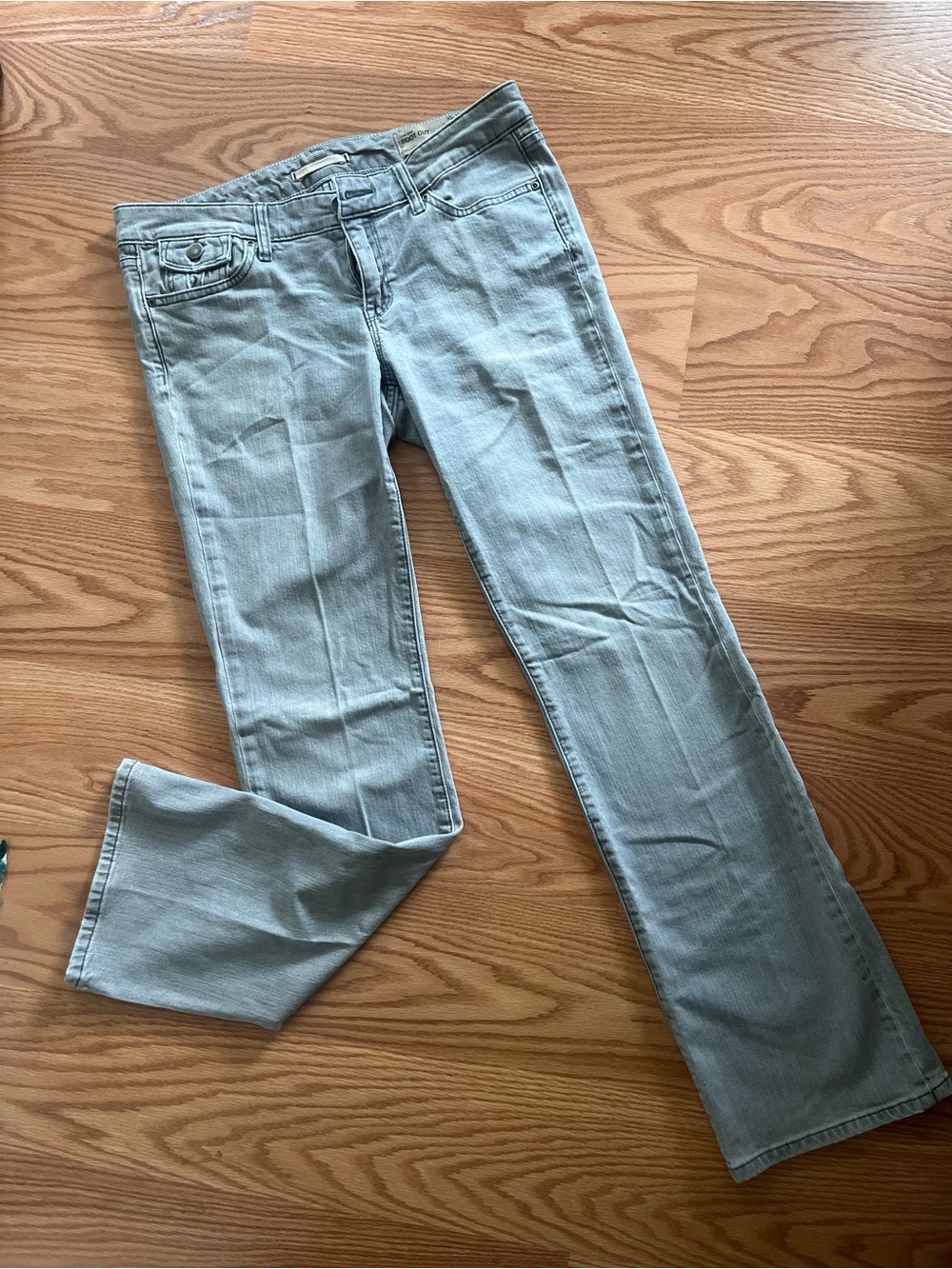 GAP Women's Light Wash Boot-Cut Jeans - Light Blue